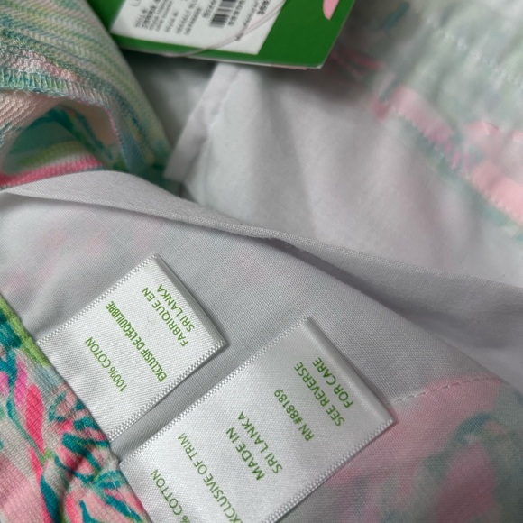 Lilly Pulitzer Adie shorts in the Seasalt Blue On Parade Women’s Size 10 - Picture 7 of 8